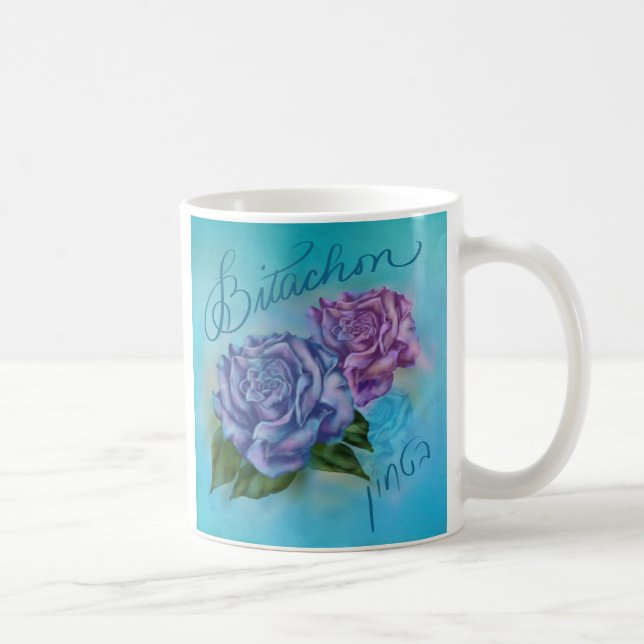 Bitachon Blue Rose2 Tasse (Rechts)