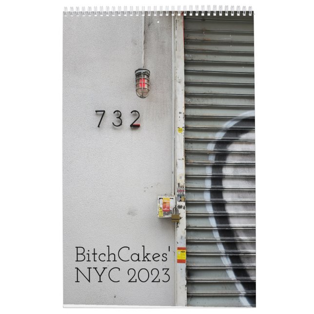 BitchCakes' NYC 2023 Kalender (Titelbild)