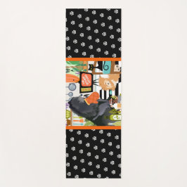 BITCHEN KITCHEN cute dog cooking chef Yogamatte