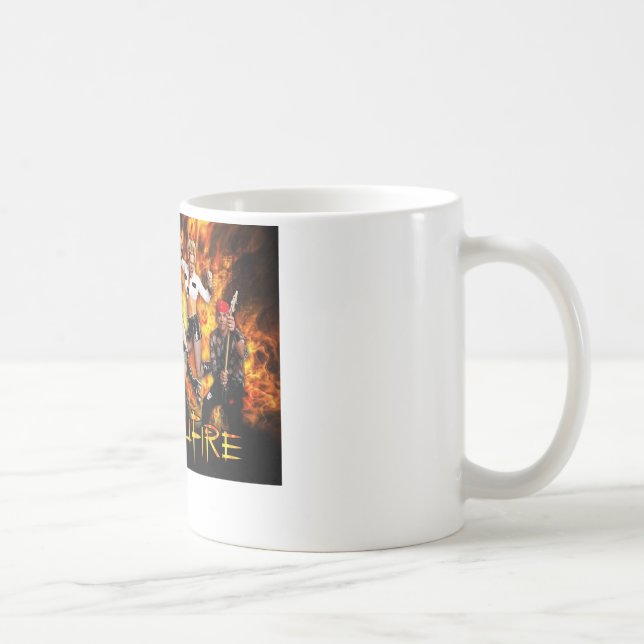 BitchFire Bild-Tasse Kaffeetasse (Rechts)