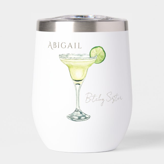 Bitchy Sister Margarita Personalisiert (Vorderseite)