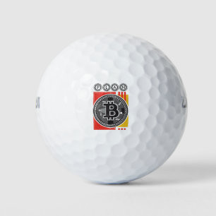 Bitcoin - Сryptocurrency - Plan B Golfball