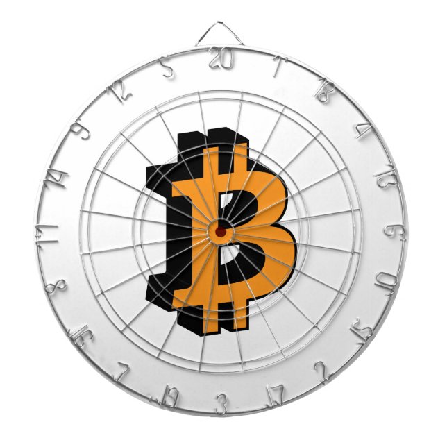 Bitcoin 11 dartscheibe (vorne)