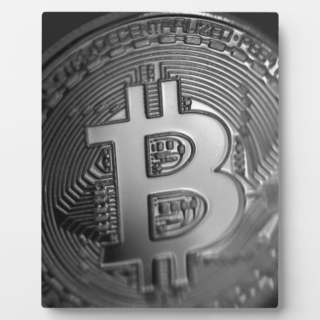 Bitcoin 16 fotoplatte (Vorderseite)
