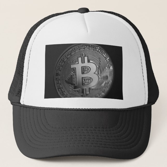 Bitcoin 16 truckerkappe (Vorderseite)