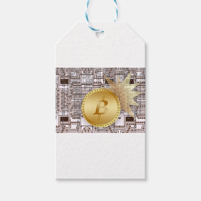Bitcoin 18 geschenkanhänger (Vorderseite)