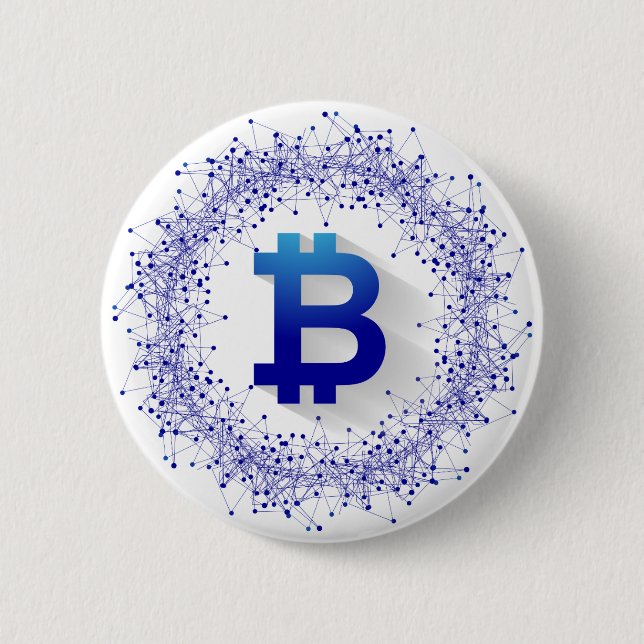 Bitcoin 5 button (Vorderseite)