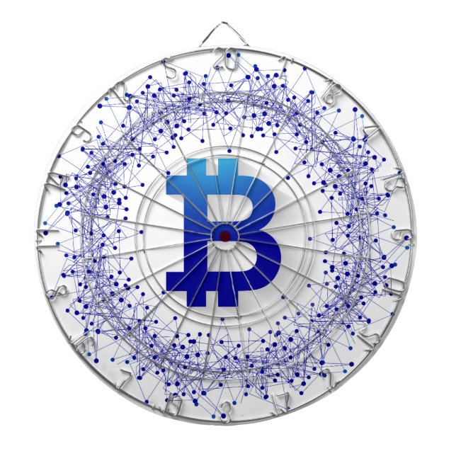 Bitcoin 5 dartscheibe (vorne)
