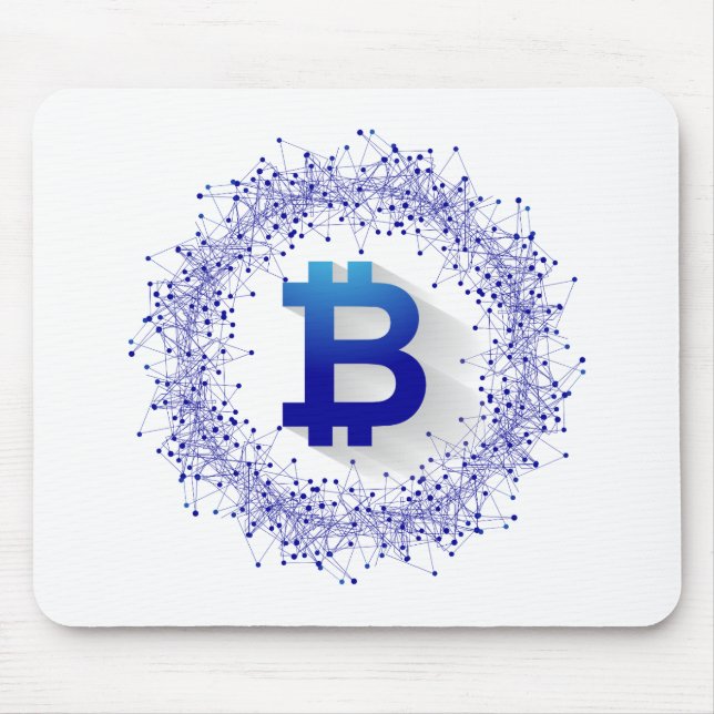 Bitcoin 5 mousepad (Vorne)