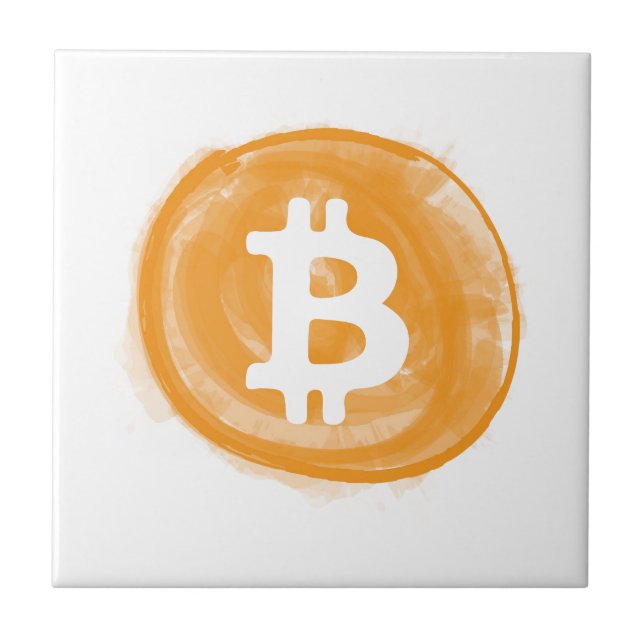 Bitcoin 6 fliese (Vorderseite)