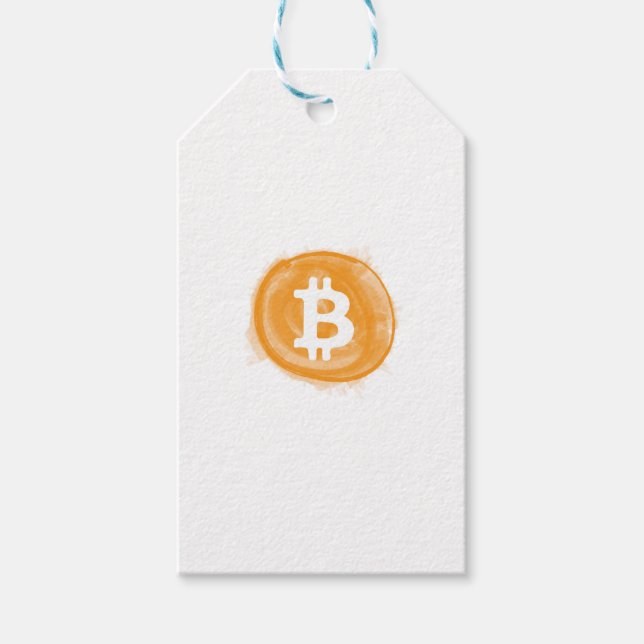 Bitcoin 6 geschenkanhänger (Vorderseite)