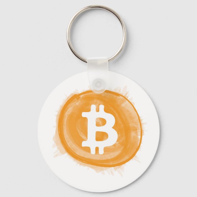 Bitcoin 6 schlüsselanhänger (Vorderseite)