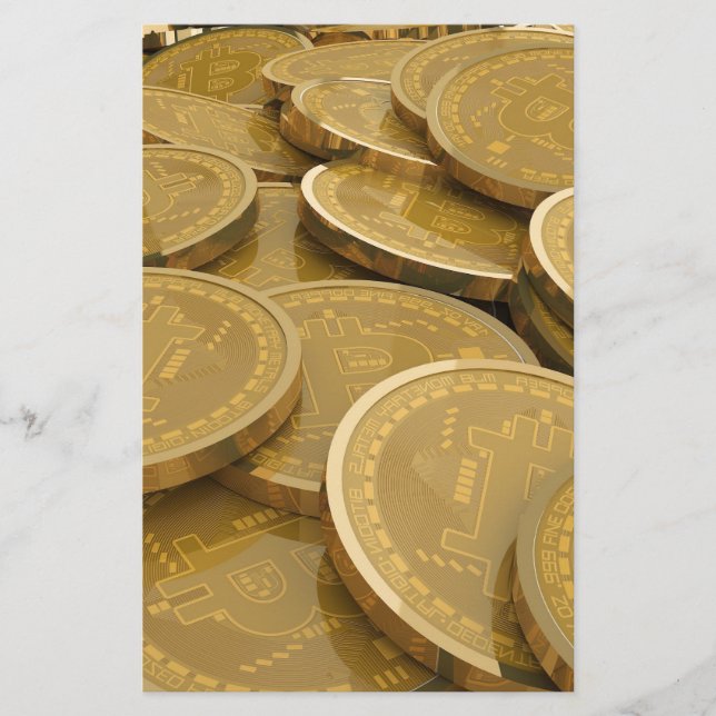 Bitcoin 7 briefpapier (Vorderseite)