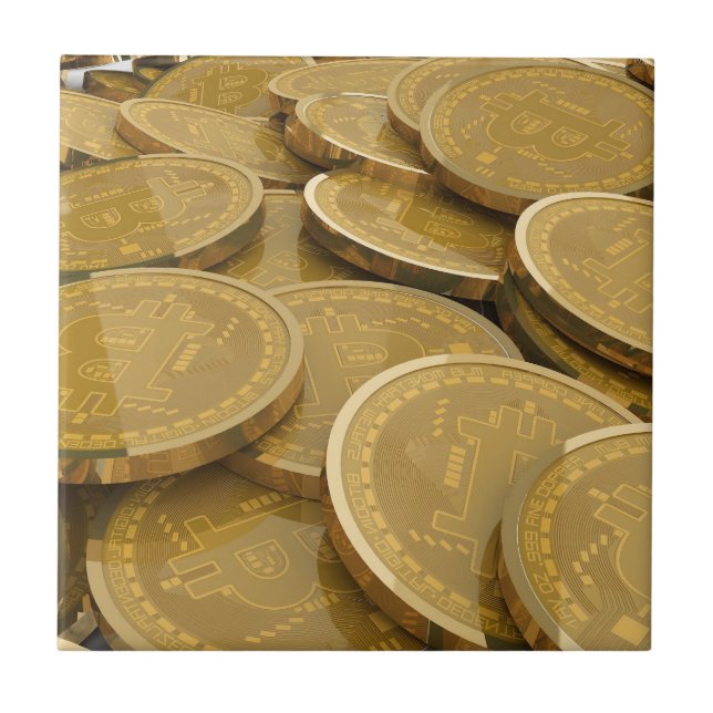 Bitcoin 7 fliese (Vorderseite)