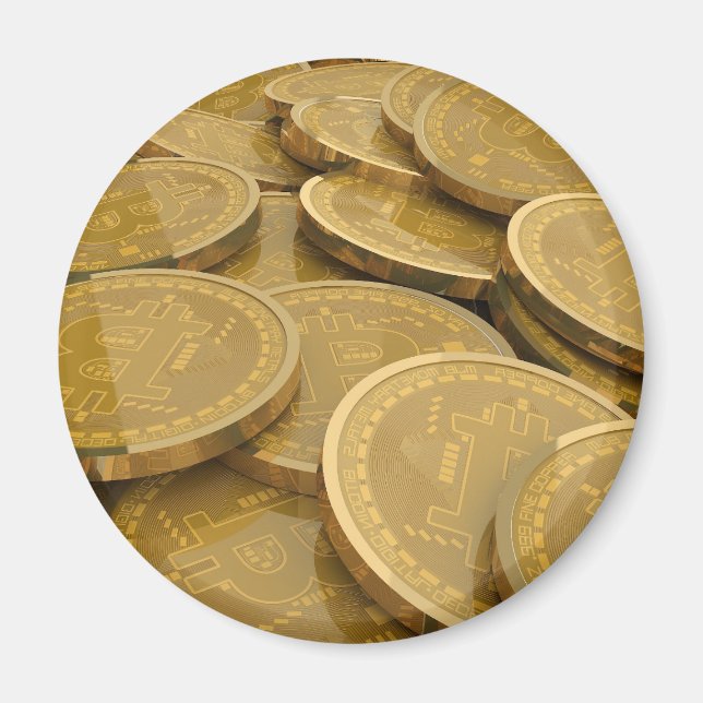 Bitcoin 7 magnet (Vorne)