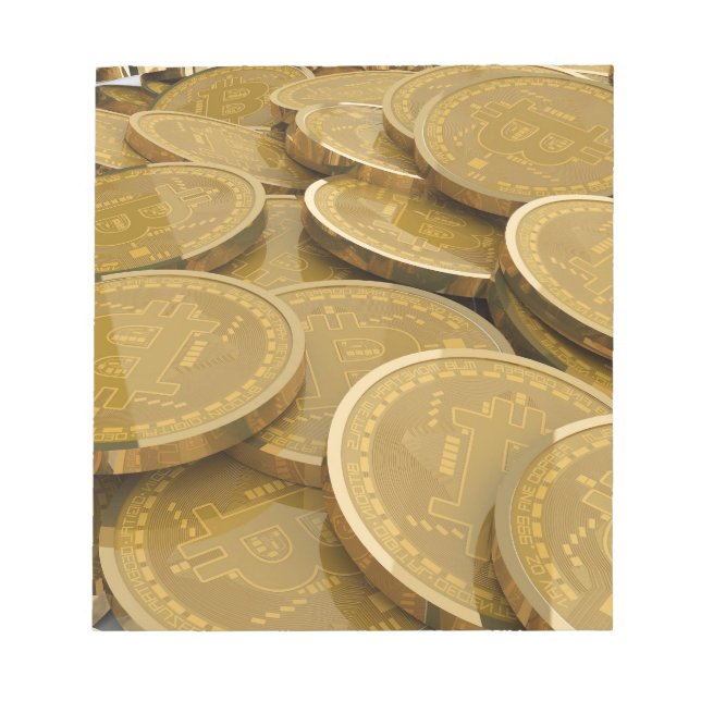 Bitcoin 7 notizblock (Vorderseite)