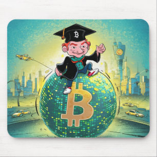 Bitcoin-Abschluss Mousepad