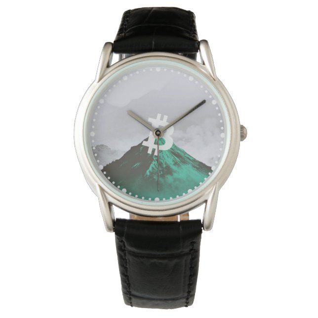 Bitcoin-Allzeithoch (ATH) Armbanduhr (Vorderseite)