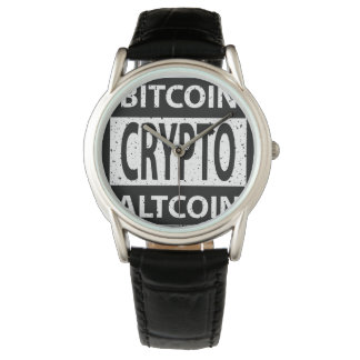 Bitcoin Altcoin Crypto Armbanduhr
