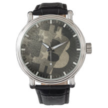 Bitcoin Amerika ₿ (Vintage) Uhr