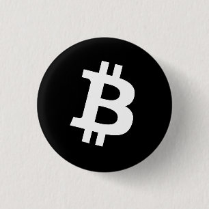 Bitcoin-Anstecknadel (klein) Button