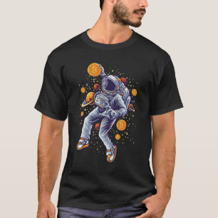 Bitcoin Astronaut zum Mond - Bitcoin Crypto T-Shirt
