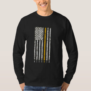 Bitcoin auf den Mond - Patriotische amerikanische T-Shirt