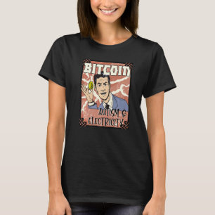 Bitcoin Autist Autistisches Vintage Retro Grafik A T-Shirt