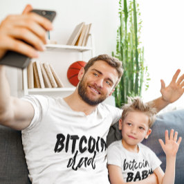 Bitcoin BABY kryptographisches Geschenk T-shirt