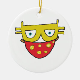 Bitcoin Bandit Keramik Ornament