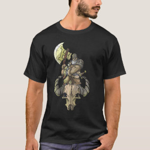 Bitcoin Barbarian Warrior Graphic Rpg Roleplay T-Shirt