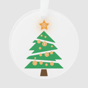 Bitcoin Bitmas Tree Ornament
