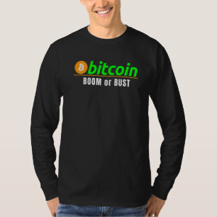 Bitcoin-Boom oder -Flop Bitcoin Blockchain Hodl K T-Shirt