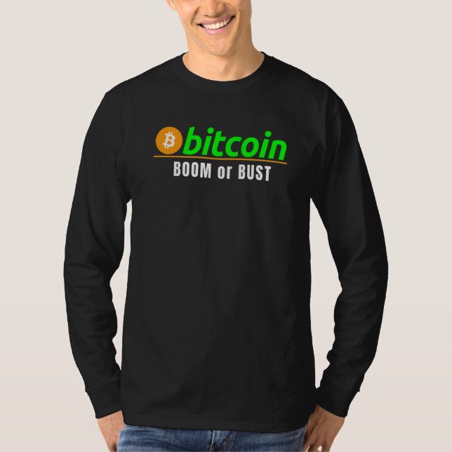 Bitcoin-Boom oder -Flop  Bitcoin Blockchain Hodl K T-Shirt (Vorderseite)