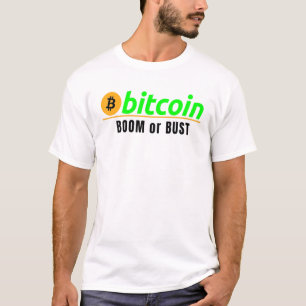 Bitcoin-Brom oder Bust-Bitcoin-Blockchain-Tastatur T-Shirt