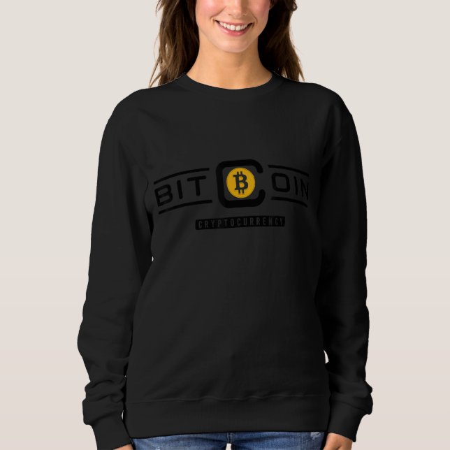 Bitcoin Btc Coin Crypto Trading 1 Sweatshirt (Vorderseite)