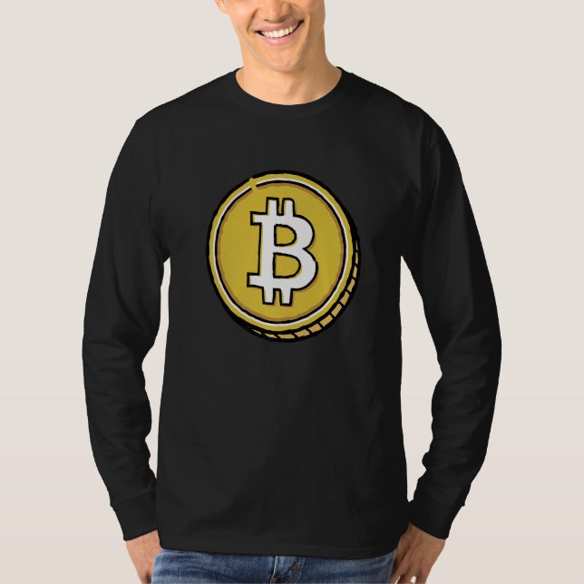 Bitcoin BTC Cryptocurrency Trader  For Crypto Inve T-Shirt (Vorderseite)