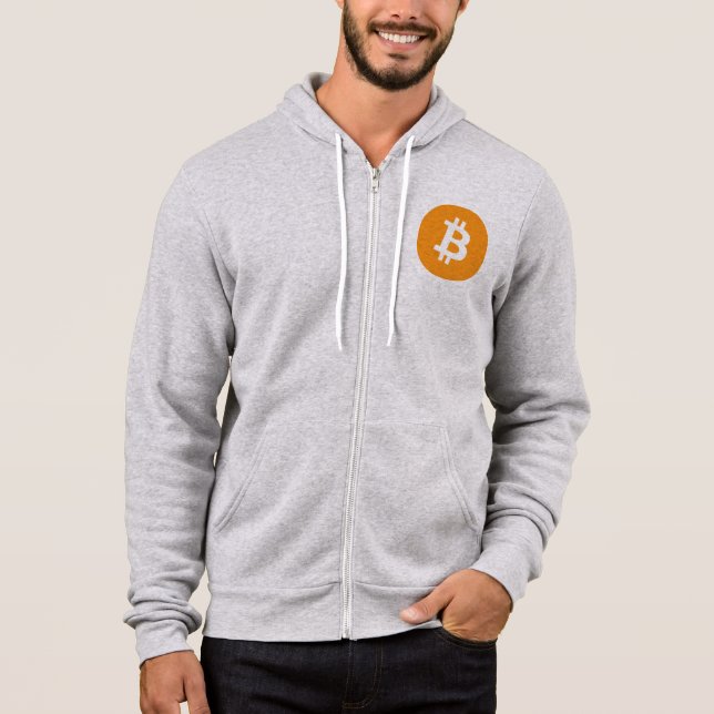 Bitcoin BTC Logo Crypto Blockchain Shirt (Vorderseite)