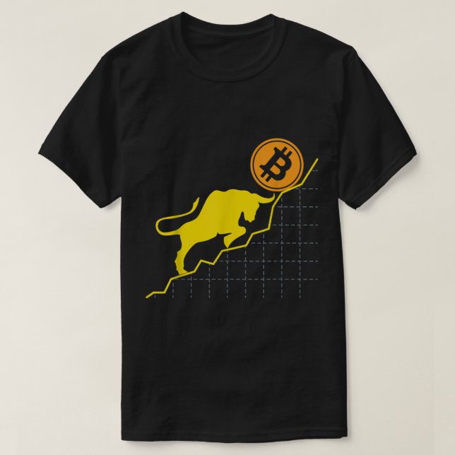 Bitcoin Bull Market Design T-Shirt (Design vorne)