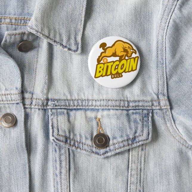 Bitcoin Bull run - Btc Crypto Button (Beispiel)