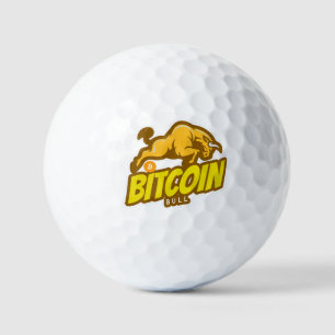 Bitcoin Bull run - Btc Crypto Golfball