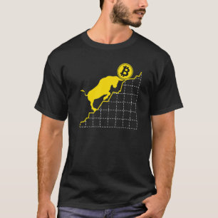 Bitcoin Bull Run Cryptowährung Blockchain Mi T-Shirt
