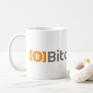 Bitcoin Cash BCH 8-Bit Logo Tasse