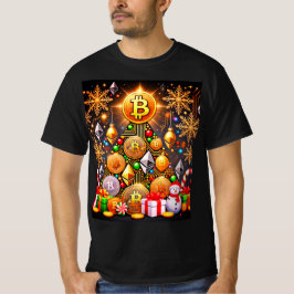 Bitcoin Christmas Tree T-Shirt