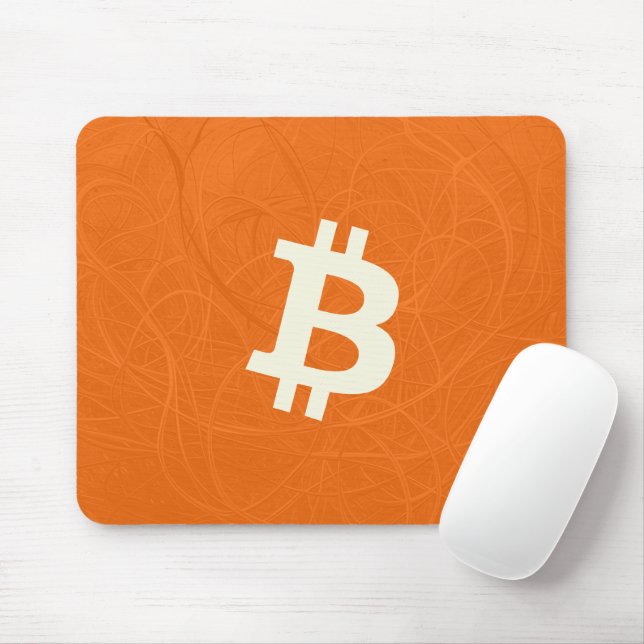 Bitcoin Classic Orange (Neuron) Mousepad (Mit Mouse)