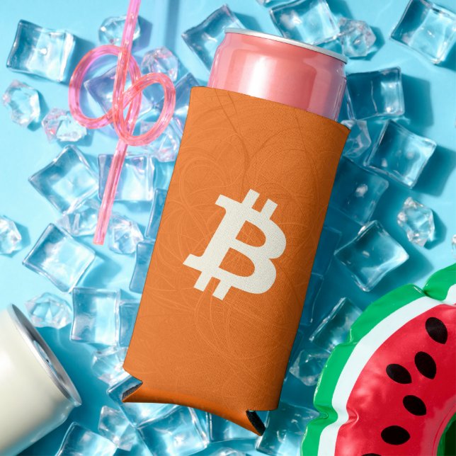 Bitcoin Classic Orange (Neuron) Selters Dosenkühler (In Situ Sommer)