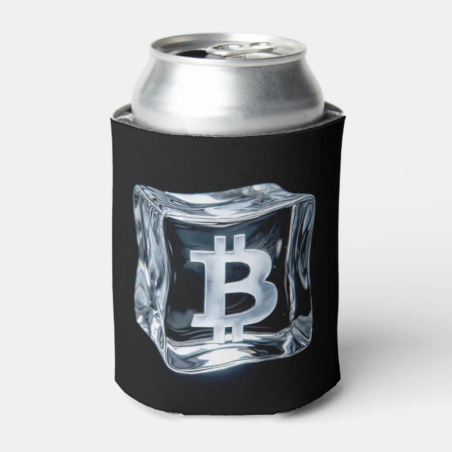Bitcoin Cold Storage (Style: 2) Dosenkühler (Kanne Vorderseite)
