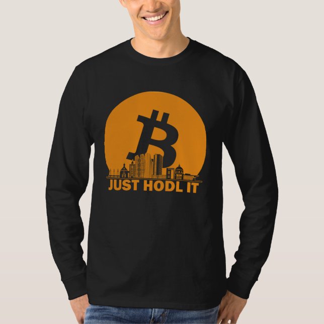 Bitcoin Copenhagen Skyline  Copenhagen Bitcoin Max T-Shirt (Vorderseite)