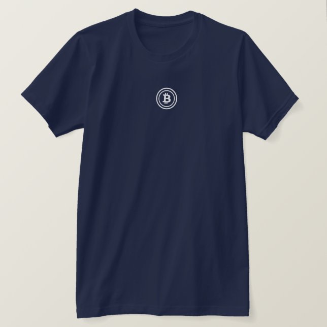 Bitcoin Crypto Revolution T-Shirt (Design vorne)