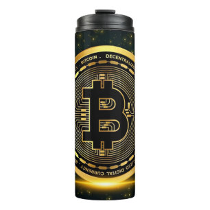 Bitcoin Crypto- Thermosbecher